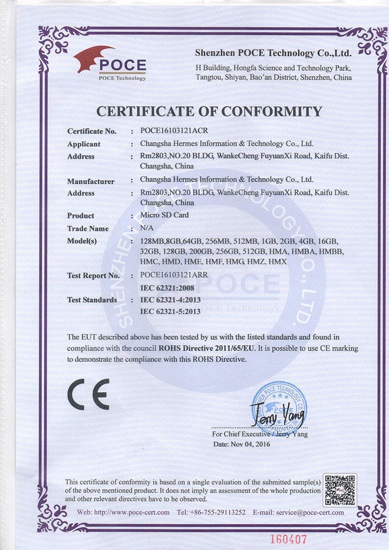 Cloudisk 1GB SD Memory Card Class 4 - for Older Digital Cameras, GPS Units, Printers, Audio Devices and Car Dash Cameras - Image 5